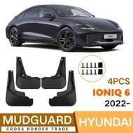 Suitable for Hyundai Elantra ioniq 6 2022-2024Mudguard Tiles Front and Rear Car Accessories