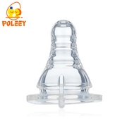 Poleey Baby Puting Pupici Feeding Nipple Kids Caliber Standard Slim Neck Bottle Pacifier Anti Colic Suitable for Pigeon
