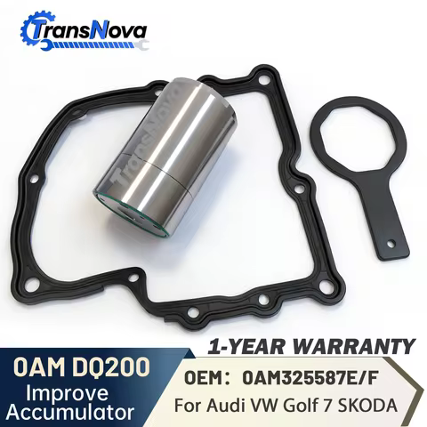 TransNova Upgraded DQ200 0AM Mechatronic Accumulator Repair Kit DSG Transmission 7 Speed NEW For VW 