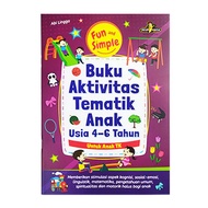 Kindergarten Activity Book 4-6 Years Old | Fun and Simple Educational Thematic
