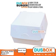 Burger Packaging / Burger Box / Plain Burger Packaging / Burger Box / Burger Container / Burger Hold