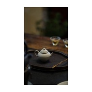 白玉段泥 曲韻 宜興原礦紫砂 小品壺慢生活 泡茶壺紫砂壺茶具