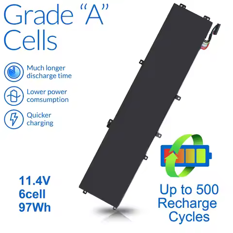 97WH 6GTPY Laptop Battery for Dell XPS 15 9560 9570 9550 7590 Precision 5540 5520 5530 5510 Vostro 7