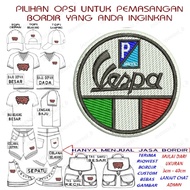 Vespa 01 LOGO EMBROIDERED PATCH/EMBLEM BET