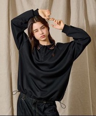 WETTEMPT MOSS STITCH LONG POLO SHIRT