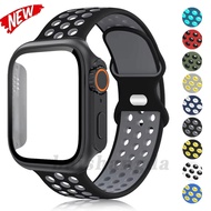 New Watch Band Strap+Screen Protector Case+Strap For iwatch  Series10 42mm 46mm 9 8 7 6 5 4  Cover T