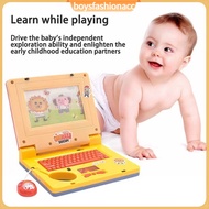 BF  Round Edge Children Computer Toy Preschool Kids Learning Toy Educational Computer Toy for Kids L