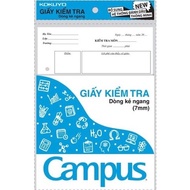Campus Student Horizontal Check Paper