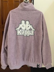 ❤️ 二手衣物 ❤️ Kappa卡帕 羊羔絨 外套 情侶 男女 立領 寬松 開衫 夾克 毛絨 衛衣
