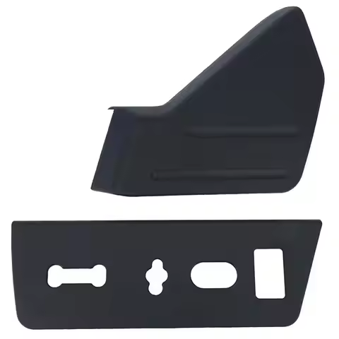 T01C-Front Left Driver Seat Trim Panel Cover 9L3Z-1661693-CA, 9L3Z-14A706-NA For Ford F150 Lincoln M