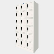 ตู้ล็อคเกอร์เหล็ก 18 ช่อง รุ่น CLK-18 ไอคอนิค