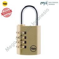 Yale Y150 Padlock 40mm Brass Padlock Series Combination