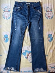 Tony Denim blue long Jeans 藍色長牛仔褲