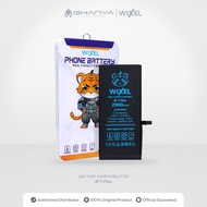 WIXEL ORIGINAL Baterai Iphone 7+ 7 PLUS Batre Batrai Battery Dual Double Power HP Handphone Apple Ip