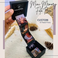 - Kado Gift Mini Memory Photo Box 6 Foto Hadiah Ulang Tahun Untuk
