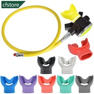 CFSTORE Scuba Diving Regulator Snorkel Mouthpiece Anti-Slip Non-Smell Silicone Tongue Protector Bite