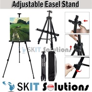 Portable Artist Easel Stand Metal Tripod Canvas Painting Sketch Picture Frame A1 Poster Board Advert