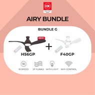 [PRE ORDER] KDK Airy Bundle G (H56GP + F40GP)