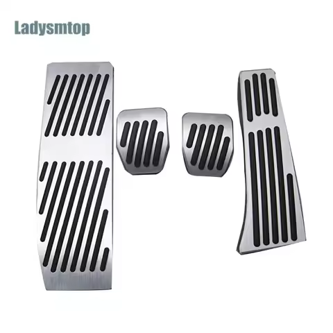 Car styling FootRest Gas Brake Pedal MT For BMW X1, 1 2 4 3 M-series E30 E32 E34 E36 E38 E39 E46 E60