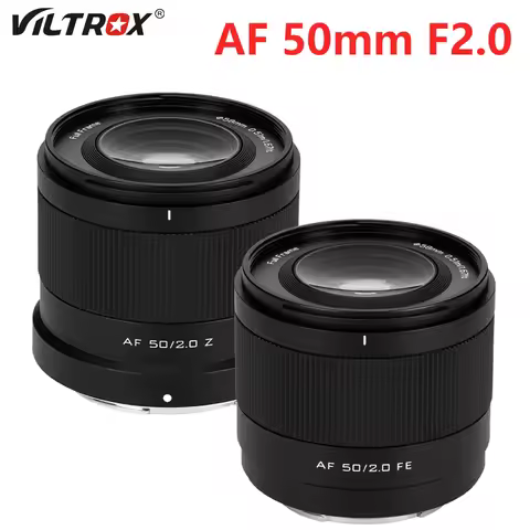 Viltrox AF 50mm F2.0 Auto Focus Full Frame Prime Lens for Sony E A7III A7IV A7V A7RIII A7C Nikon Z M