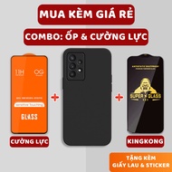 [BREAKING PRICE COMBO]SAMSUNG A32 4G/5G - A72 - A52/ A52S 5GSquare Edge TPU Case + Tempered or Kingk