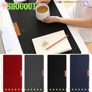 SHOUOUI Desk Mat Office Soft Table Wool Felt Computer Keyboard Mice Mat
