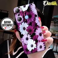 Case INFINIX HOT 20i - Casing INFINIX HOT 20i - EKSOTIK - Fashion Case - BUNGA - Silikon INFINIX HOT
