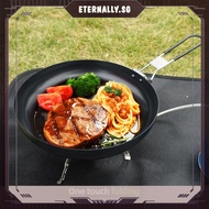 [eternally.sg] Non-Stick Frying Pan Foldable Handle Non Stick Fry Pan Barbecue Camping Cookware