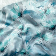 KAMDAR BALLENA ITALIAN DIGITAL PRINT SERIES 4 READYSTOCK OPEN METER Kain Satin Kain batik viral mura