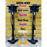 Pump Basikal / Pump Heavy Duty / 160psi pump / Pump Basketball / Pump Road Bike / Pump Ballon / pump
