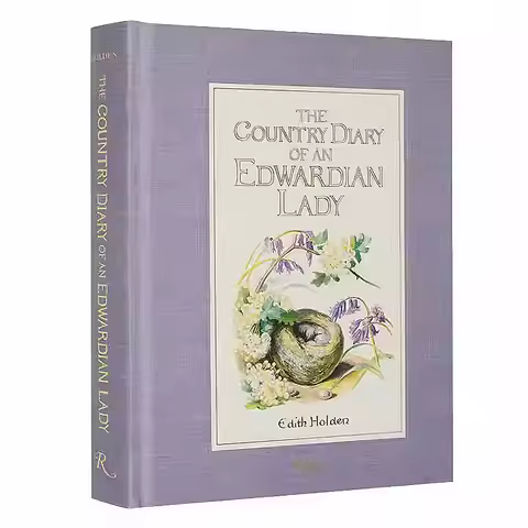 The Country Diary of An Edwardian Lady 1906 Notes Book Original English-language Art Watercolor Pain