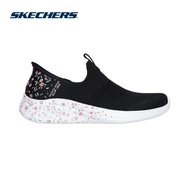 Skechers Women Slip-ins Sport Ultra Flex 3.0 Bloom On Casual Shoes - 150179-BKMT Air-Cooled Memory Foam