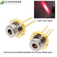 MIOSHOP DIY High Power Burning Infrared, Lab 650nm Tripod Red Laser Head Diode Module, 3V 5V Metal 5