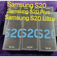 Samsung Galaxy S20 Ultra / S20 Plus / S20 5G Mobile Phone / Snapdragon 865 Single Sim / 12+128GB / Brand New Samsung Cell Phones