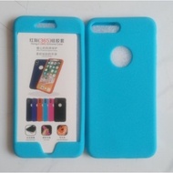 Casing Silicon 365 Phone 7 Plus 8Plus Soft Case Blue