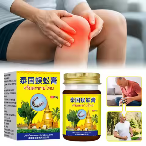 Thai Cricket Ointment Soothes Leg and Knee Pain Health Care Ointment Lumbar Spine Neck Shoulder Join
