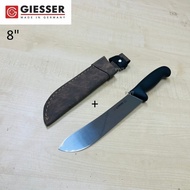 8" Giesser Butcher Knife - Premium Stainless Steel - Plastic Handle (6005 21)