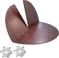 HOLGVE Large Round Foldable Table Top Extender, 47in 51in 55in 59in 63in 67in 71in 75in 79in Diamete