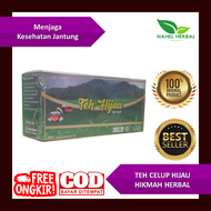 Paket 1pcs Obat Diet Murah Original Herbal Ampuh BPOM Teh Hijau Celup Hikmah Strong Alami pria Bodha
