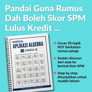 Modul Aplikasi Algebra - Latihan Matematik Kertas 1 SPM - Buku Praktis Algebra