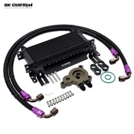 Gearbox Cooler Kit Honda Civic 1.5T FC1 FE1 FK7 Accord CY1 CVT Transmission Oil Cooler Adapter Base 