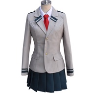 Anime My Hero Academia Midoriya Izuku Cosplay Costume High School Student Uniform Halloween Party Co