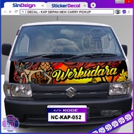 STIKER MOBIL PICKUP NEW CARRY TAYO KAP DEPAN STICKER DECAL VARIASI
