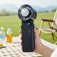 8000mAh Rechargeable Mini Fan - Foldable Handheld Cooling, 199 Speeds, 30h Runtime, Quiet F5PRO 8000