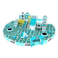 New Trending Children's Playground Equipment Large Indoor Play Castle Entertainment Facilities 0k Oc