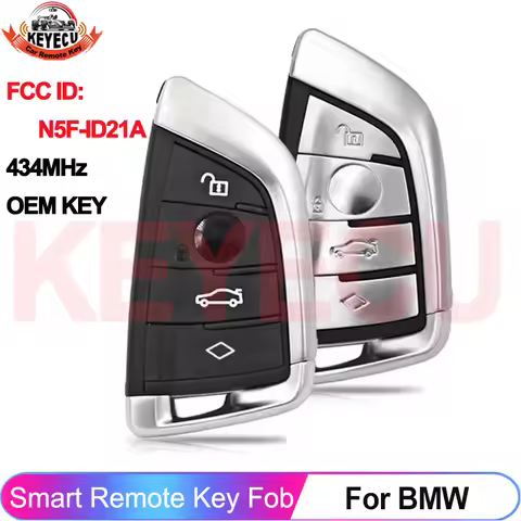 KEYECU OEM N5F-ID21A For BMW 3 5 6 7 X3 X5 X7 G Series G30 G32 G11 2018 2019 2020 2021 Smart Proximi
