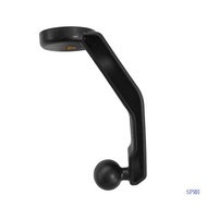 SUP Plastic 1 4in to 17Mm  Head Bridge Adapters Arm with Angled Form 9 5 Cm Reach for Phone Holder P