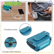SHOUOUI Li-ion Battery Adapter Tool Accessories Replace Power Source USB Phone Charger for Makita 18V 14.4V Li-ion Battery