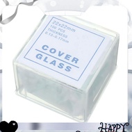 [untedvrip9n]100pcs Transparent Slides Coverslips Coverslides 22x22mm For Microscope