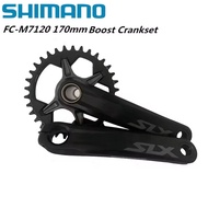 SHIMANO จานหน้า M7120 SLX 12S จักรยานเสือภูเขาขนาด170มม. 175มม. M7100จานหน้า32T 34T MT801 MT800จักรย